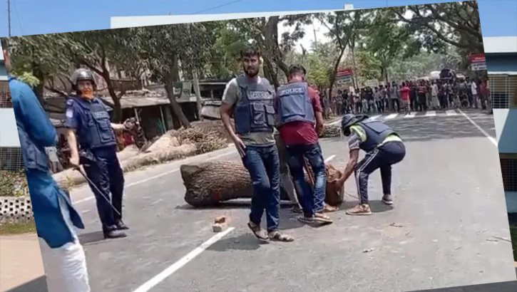 নাটোরে বিএনপির দুপক্ষের সংঘর্ষে আহত ১০, সড়ক অবরোধ